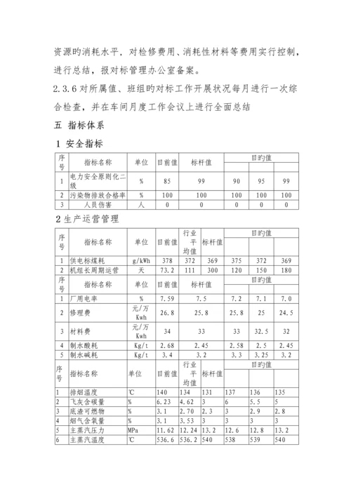 电厂对标实施专题方案.docx