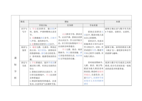 【新教材】统编版一上 语文园地三《日积月累、和大人一起读》  “教学评一体”教学设计