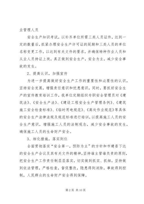 安全生产自查报告精选.docx