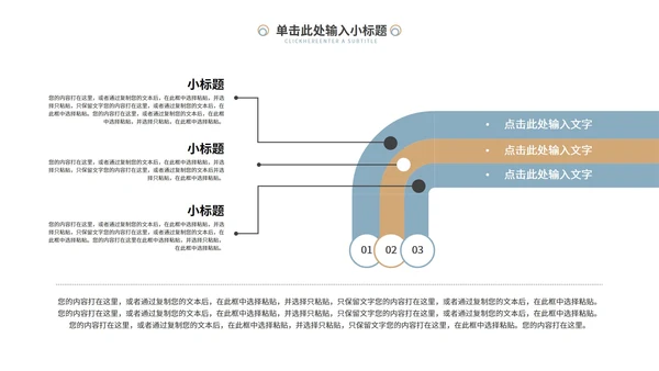 白色简约工作总结PPT模板