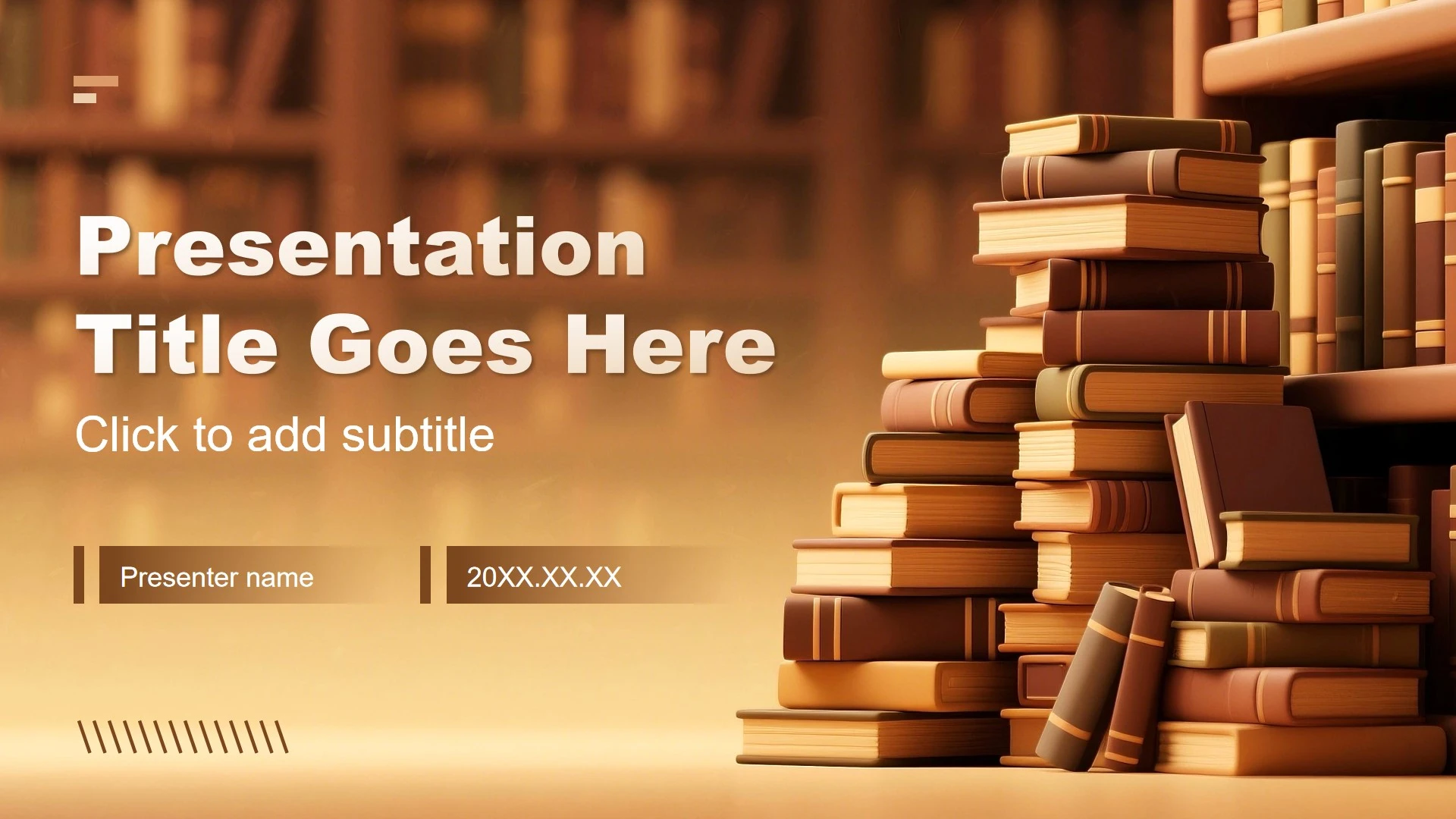 棕色3D风大学生就业发展报告PPT主题模板