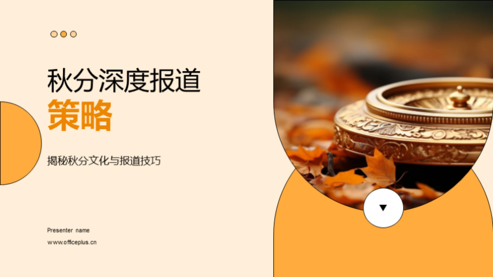 秋分深度报道策略