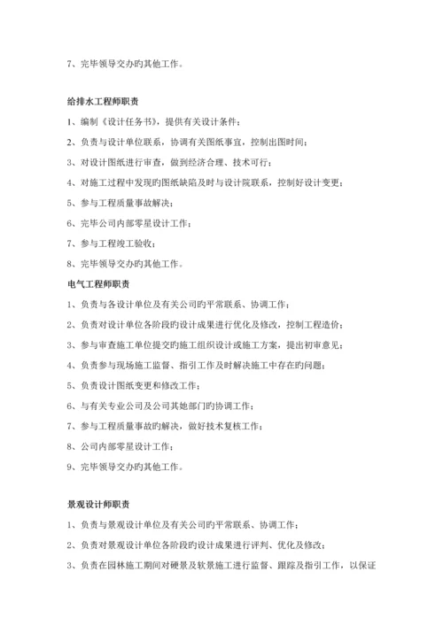 公司组织架构及岗位基本职责.docx