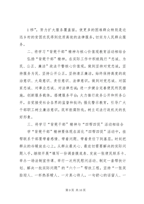 住建局学习背篼干部活动开展情况_1.docx