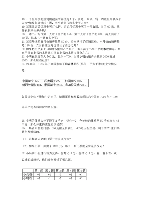 六年级小升初数学应用题50道精品（名师推荐）.docx