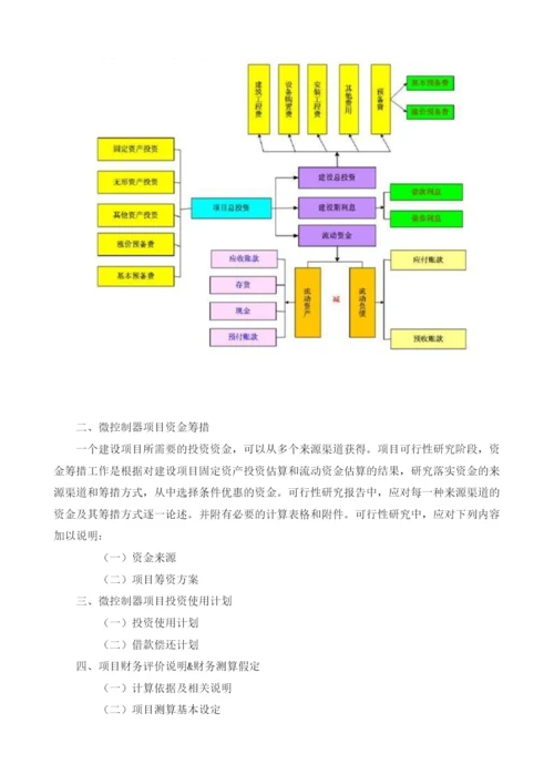 微控制器项目可行性研究报告模板.docx