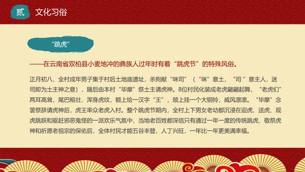 少数民族，彝族介绍PPT模板