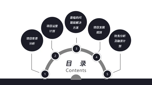 数字化全球信息科技项目计划书PPT模板