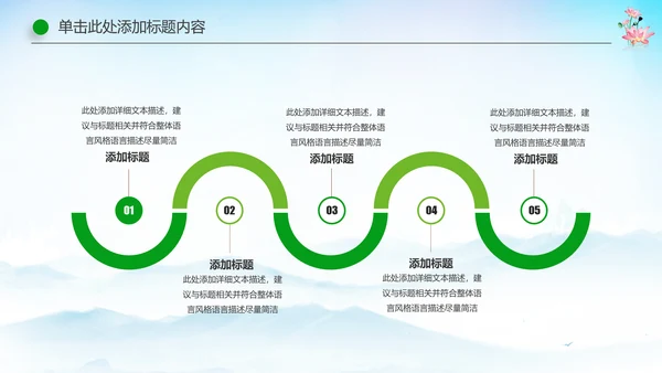 国学文化古风古典古韵水墨中国风PPT模板