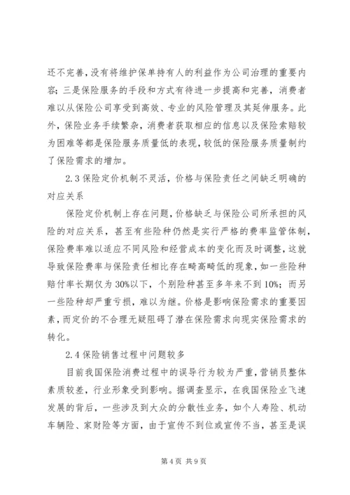 保险市场供给约束.docx