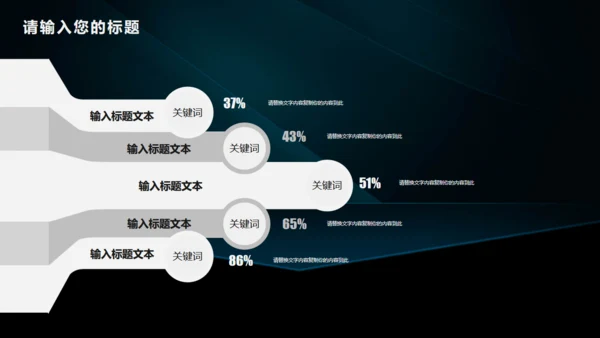 黑色商务计划书公司介绍通用PPT模板