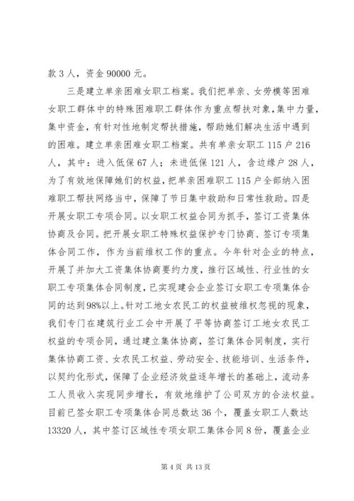 县工会女职工委员会工作总结 (2).docx