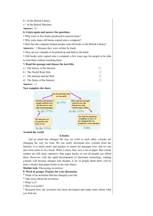 【轻松备课】外研版初中英语九年级上Module 9 Unit 3教学详案