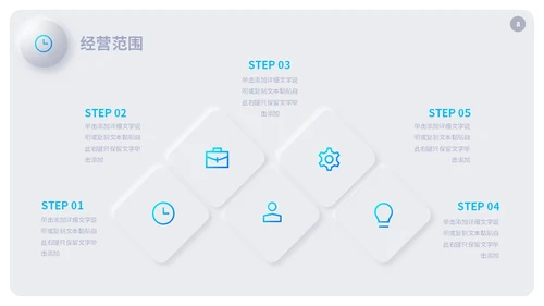 清新渐变新拟态风公司产品介绍新品宣传PPT