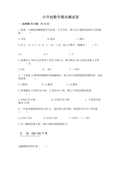 小升初数学期末测试卷（培优）.docx