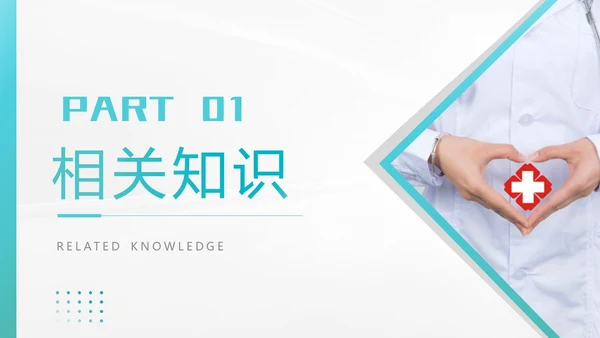 绿色简约风医学医药焦虑症护理查房工作汇报PPT