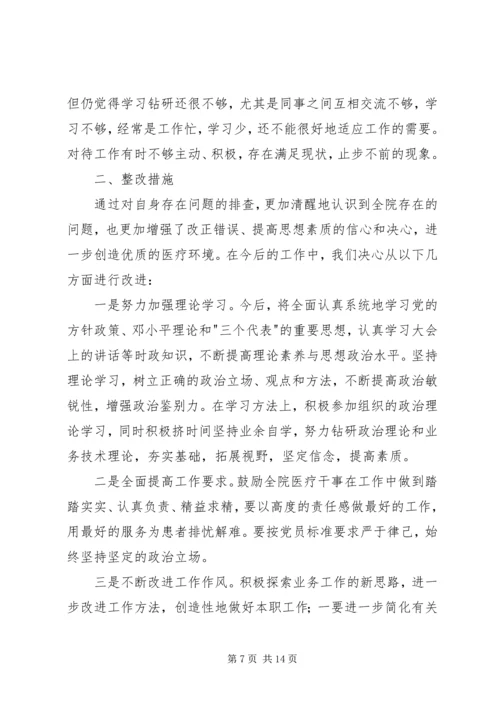 整治吃拿卡要专项整治活动心得体会.docx