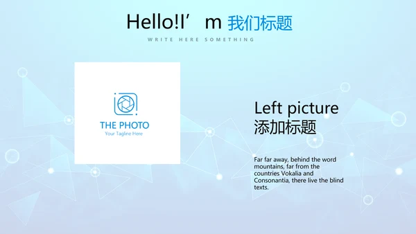 蓝色互联网项目商业计划书商务风通用PPT动态模板