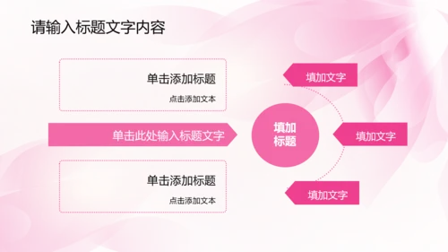 唯美时尚粉色女性ppt动态模板