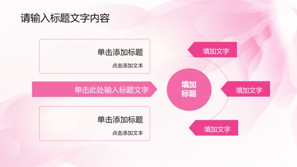 唯美时尚粉色女性ppt动态模板