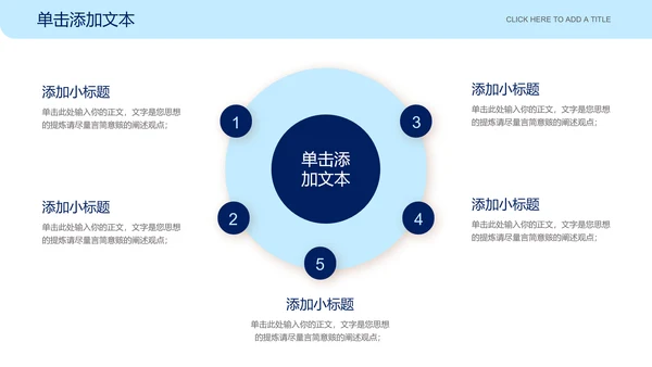 蓝色商务风格制药医疗行业通用PPT演示模板