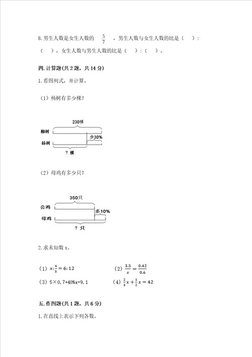 六年级数学小升初期末测试卷精品典型题