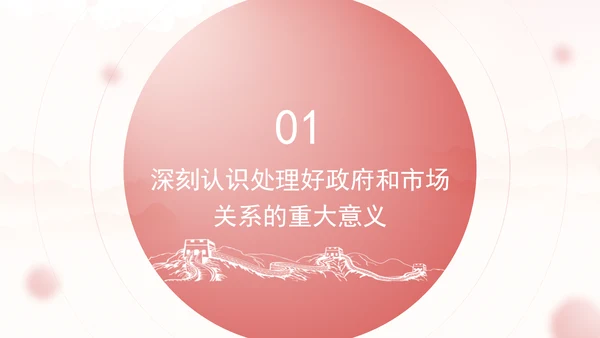处理好政府和市场关系构建高水平社会主义市场经济体制党课PPT