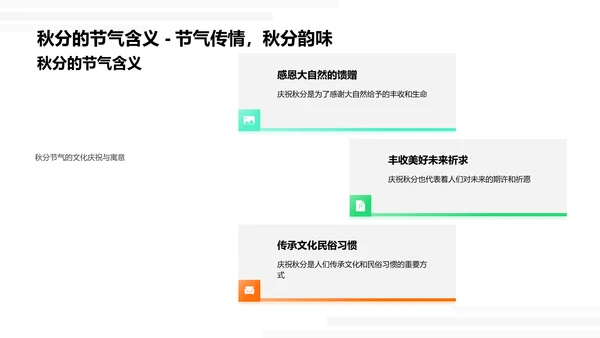 秋分节气解析PPT模板