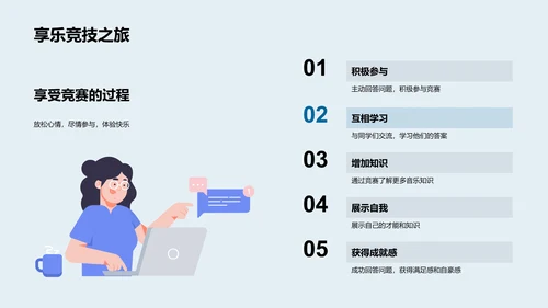 音乐知识竞赛教程PPT模板