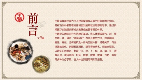 传统中医学中医院中医文化中草药PPT模板