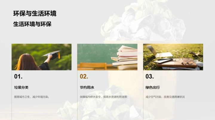 环保生活，责任所在