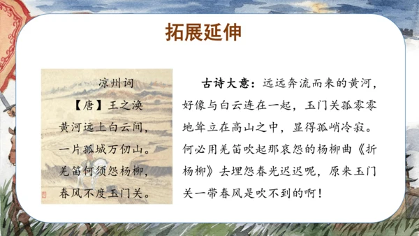 第21课《古诗三首 凉州词》（教学课件）