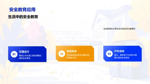 校园安全保卫讲座PPT模板