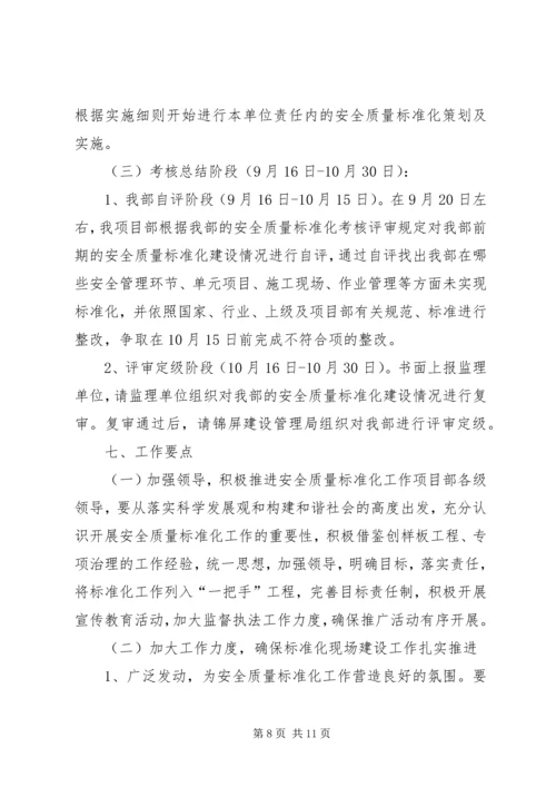 质量标准化考核实施方案 (3).docx