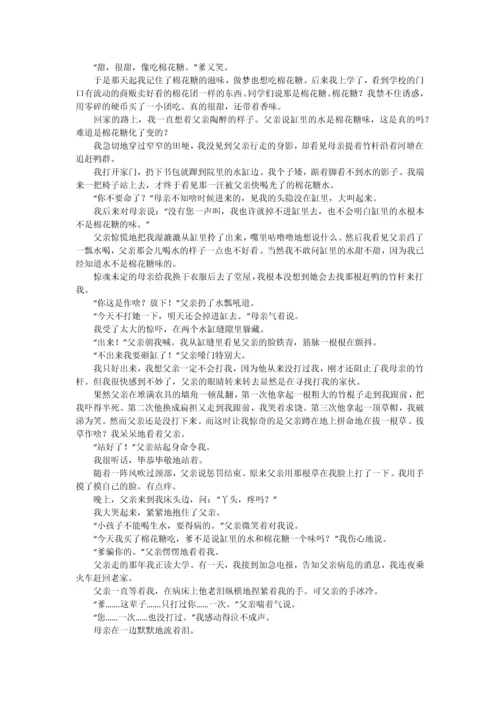 初中语文试题库-全面.docx