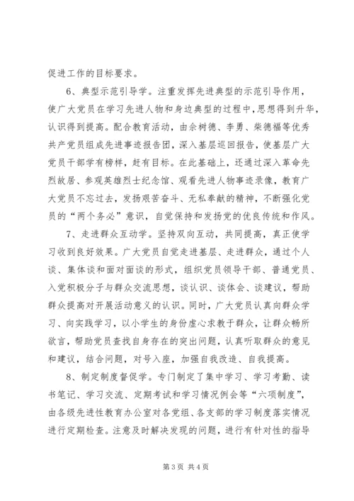 多措并举确保先进性教育学习见成效 (4).docx