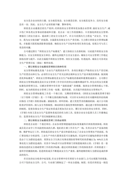 班组安全标准化手册.docx