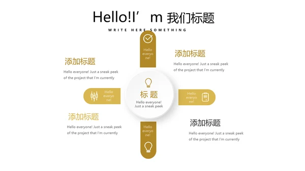 金色时尚金融投资理财行业通用PPT动态模板