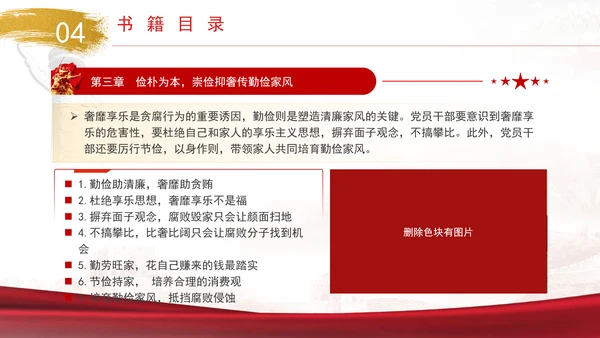 优良家风建设专题党课《清风传家》书籍推荐PPT