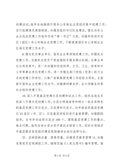 全市基层党建工作要点.docx