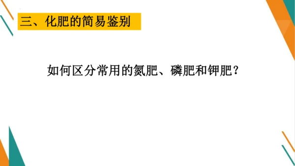 11.2 化学肥料-【教学新思维】2023-2024学年九年级化学下册同步讲透教材优选课件（人教版）