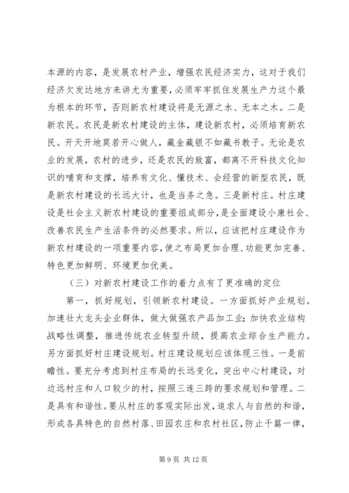 学习新农村建设考察报告.docx