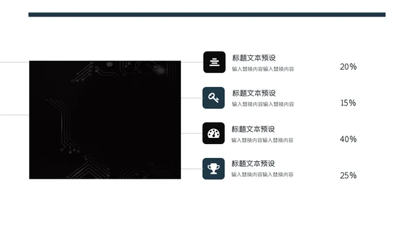 深色质感商业计划工作总结商务报告通用PPT