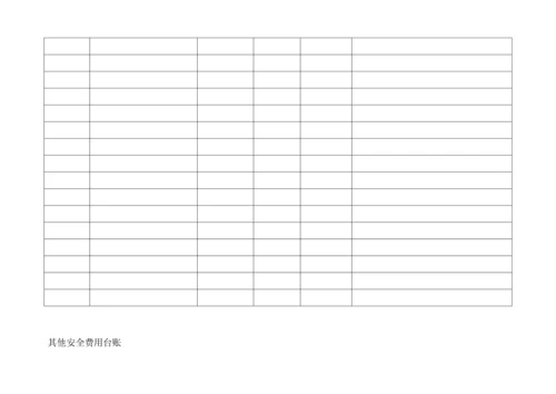 (参考)安全生产投入费用台账.docx