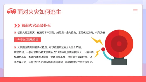 高层建筑火灾逃生知识讲解高层火灾消防安全培训PPT