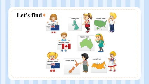 Unit 1  We have new friends Lesson 3 - Lesson 4 课件