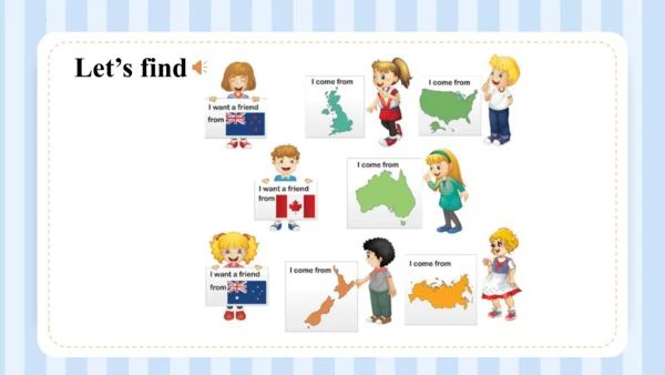 Unit 1  We have new friends Lesson 3 - Lesson 4 课件
