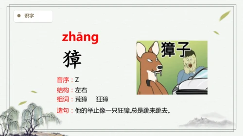 【2025春季学期教材】语文五下7. 猴王出世  生字识记  课件