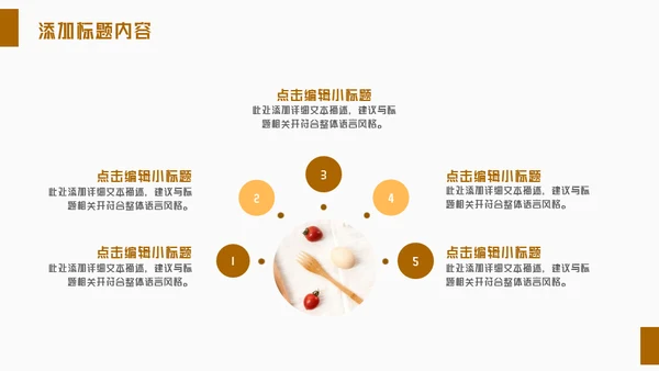 面包坊蛋糕店健康食品通用PPT模板