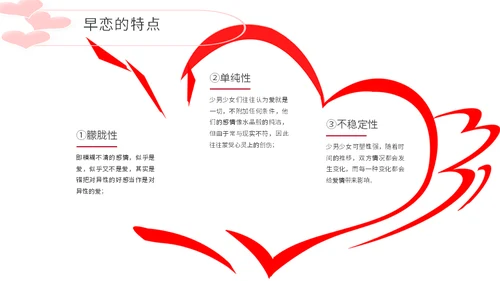 学生早恋的危害通用PPT模板